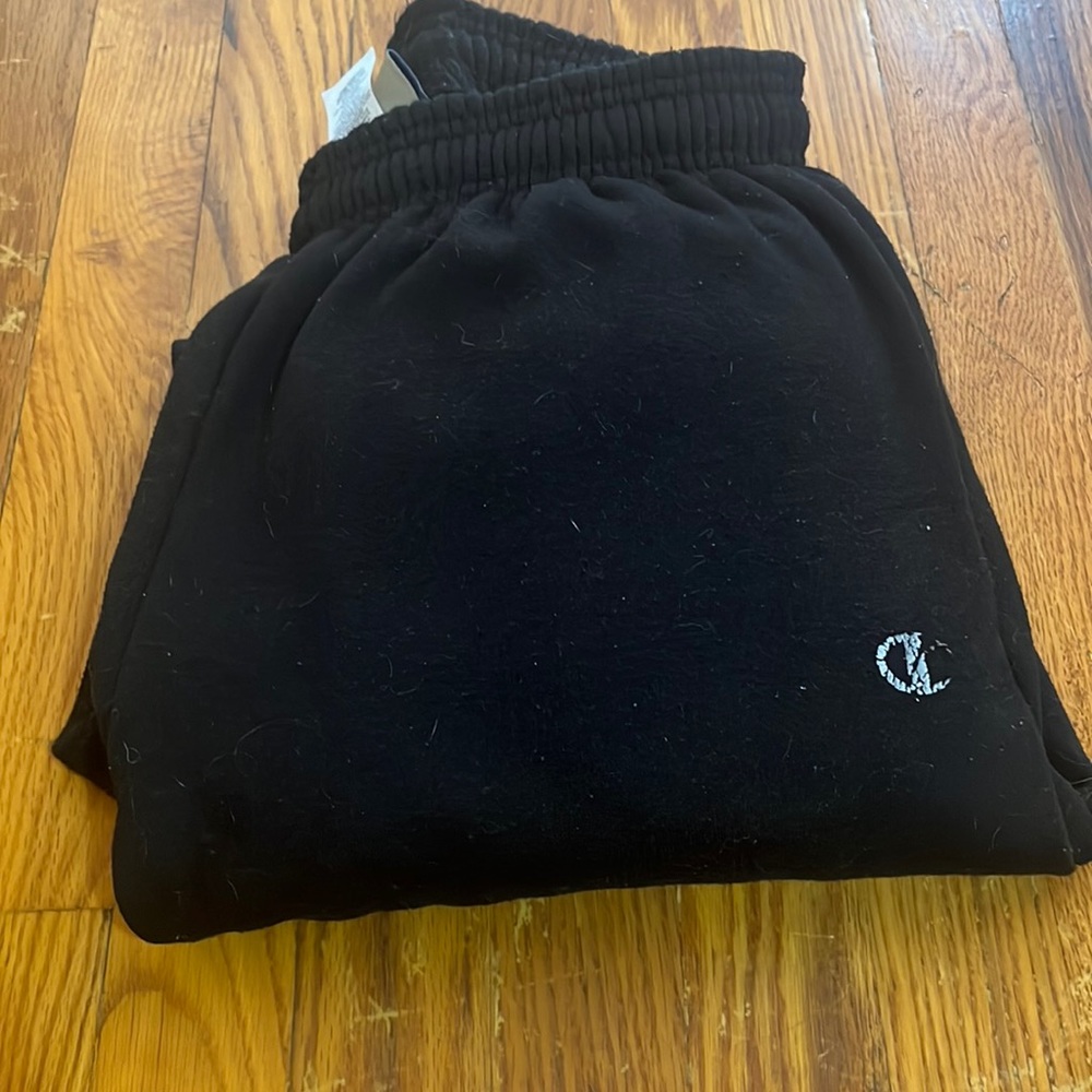 Black champion sweats